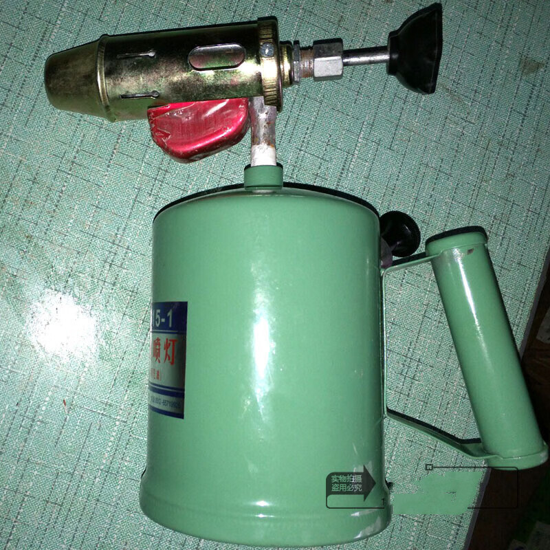 喷灯汽油喷灯家用烧毛柴油喷灯煤油喷灯喷火枪便携式喷灯头 1升汽油