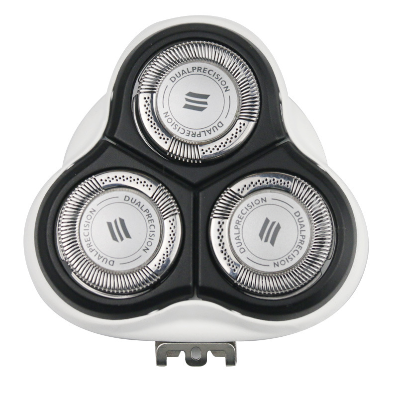 适用飞利浦剃须刀hq7310/hq7340/hq7160/hq7180/hq7290整体头部 白色