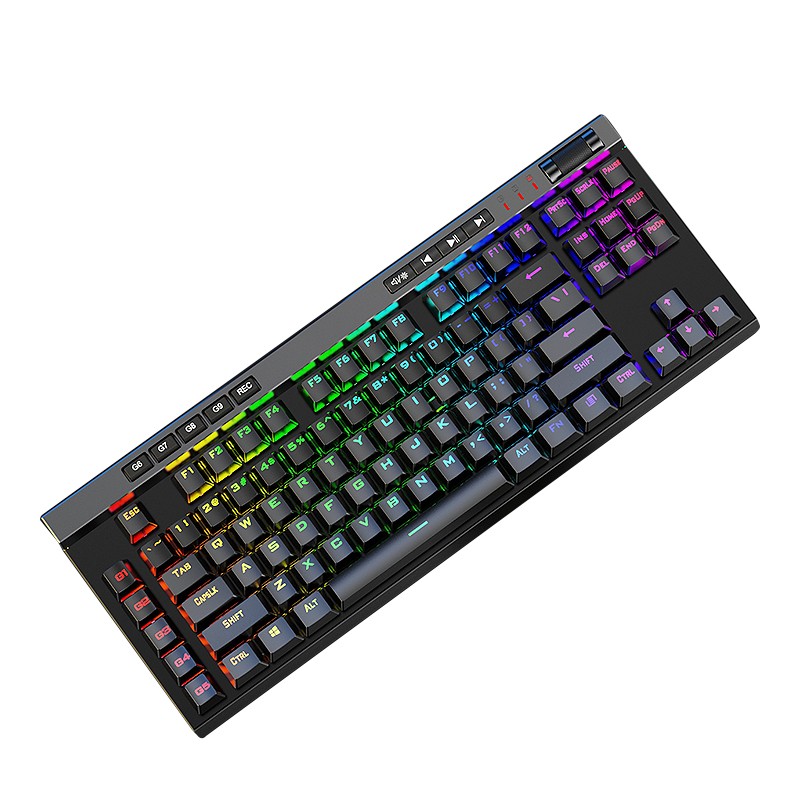 eti118三模机械键盘有线蓝牙无线24g红轴电脑笔记本台式游戏电竞rgb