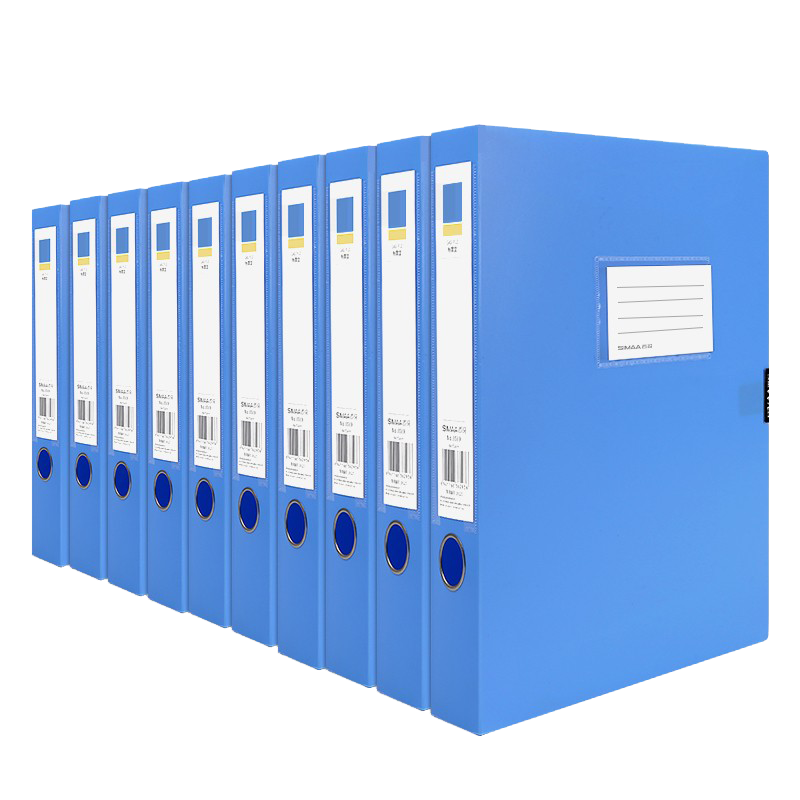 西瑪（SIMAA）A4檔案盒加厚文件盒資料盒20mm 辦公檔案文件收納盒辦公用品批發(fā)定制藍(lán)色檔案盒 40個(gè)送十（實(shí)發(fā)50個(gè)）