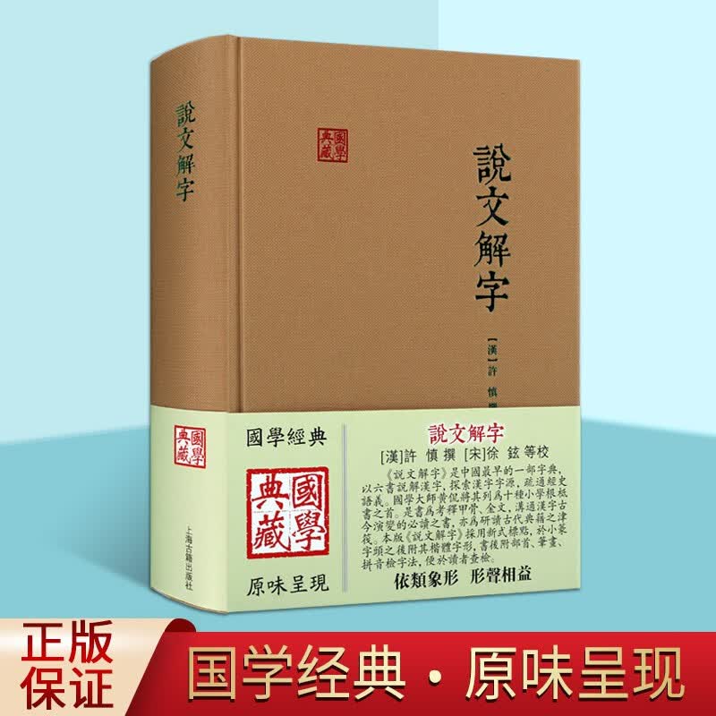 说文解字 许慎 国学典藏 古代汉字书籍 古代汉语字典工具书 国学古籍 国学经典书籍 上海古籍出版社