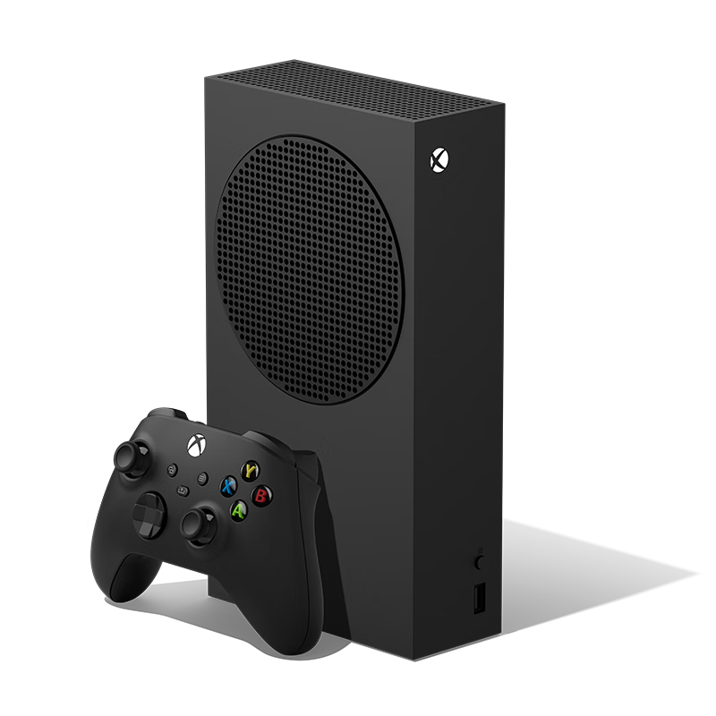 Microsoft 微软 国行Xbox Series S 黑色 1T 国行标配+解锁U盘 主机