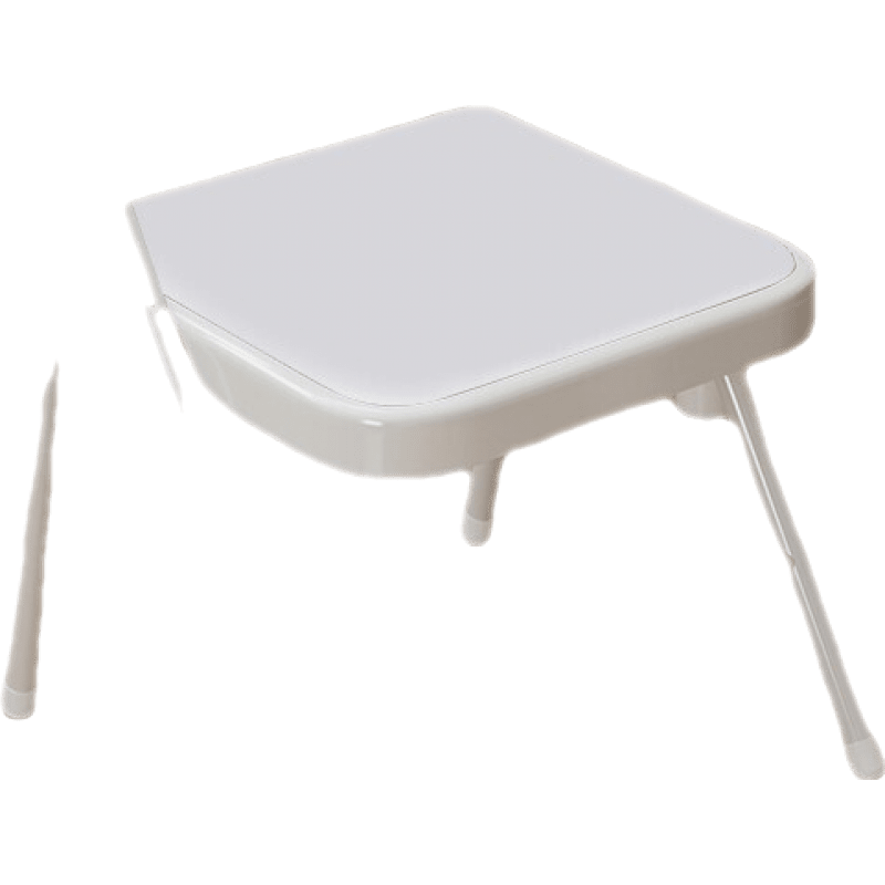 全品屋 电脑椅家用椅子折叠椅子凳子办公培训椅子会议椅网椅学习椅 电脑椅子宿舍椅子靠背椅餐椅 白架+白面【PU款】 【1只装】