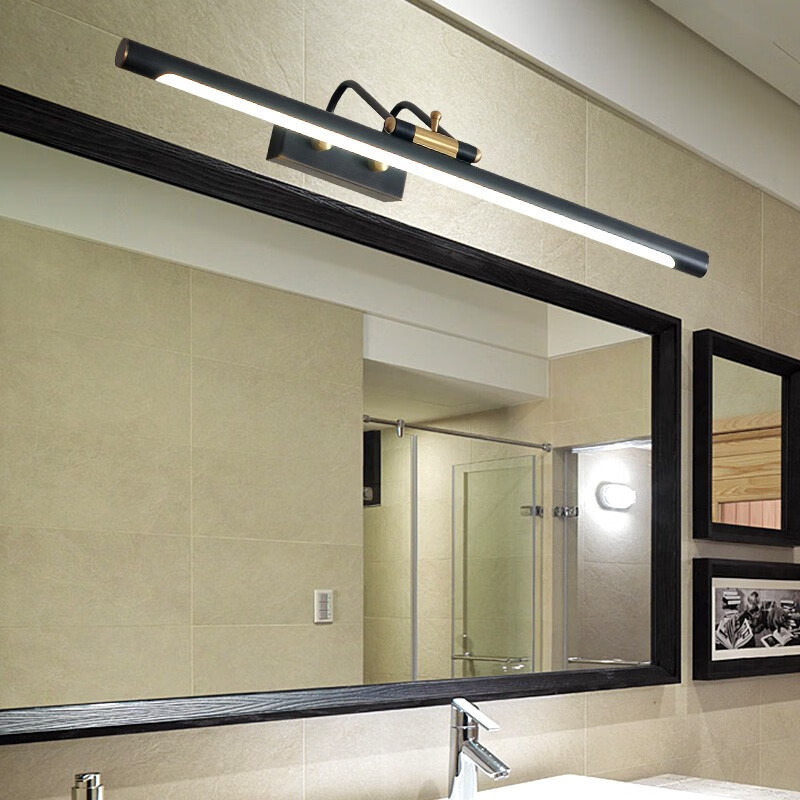 欧柏图简约led镜前灯 浴室卫生间镜柜灯厕所灯 创意洗漱台灯梳妆租房