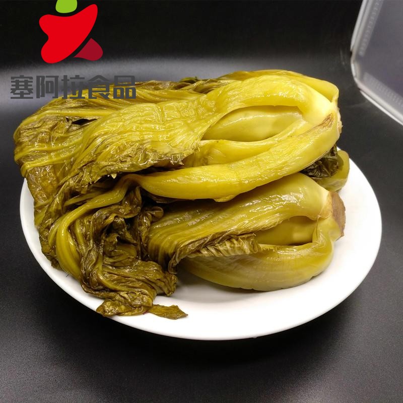 贵州特产老坛酸菜豆米青菜香脆酸菜农家自种1斤 2斤酸菜