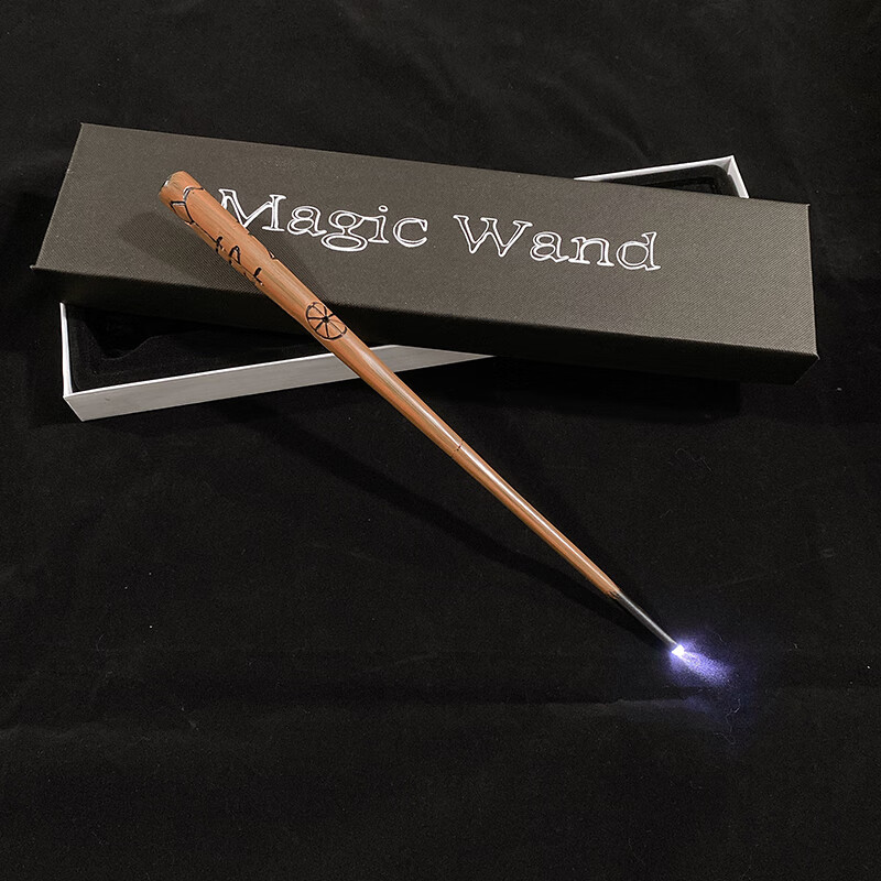 迪士尼(disney)哈利波特魔杖发光魔法棒赫敏伏地魔权杖手杖哈利电影周