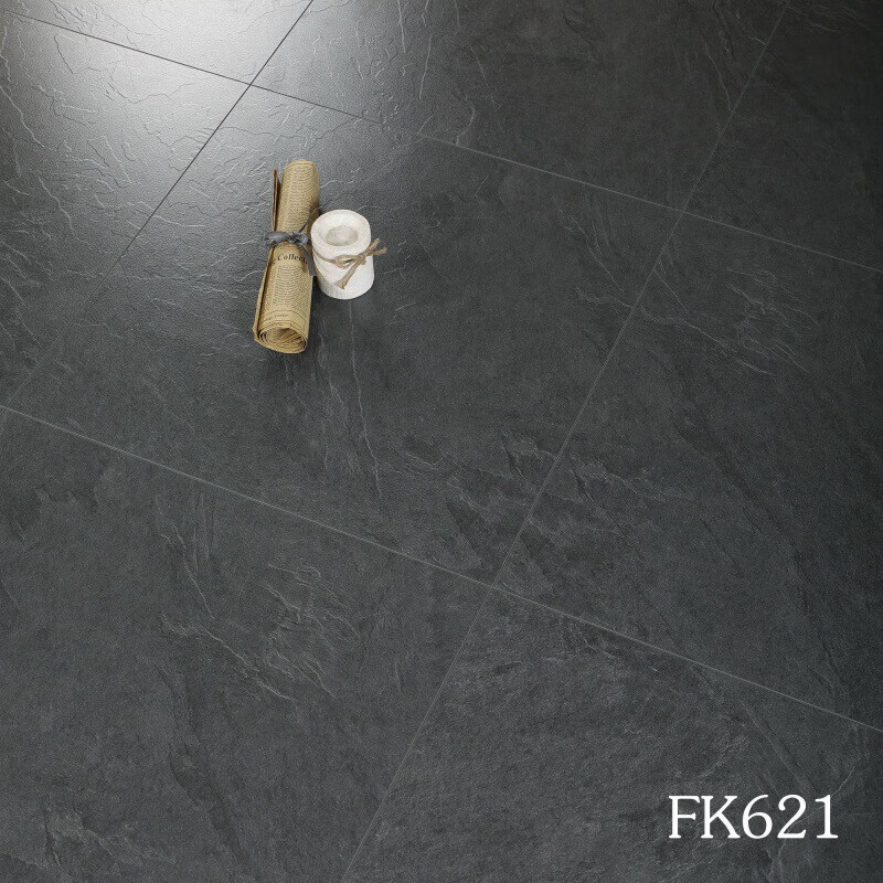 哩嗹啰嗹工业风地板强化复合家用水泥灰色复古服装店板 621