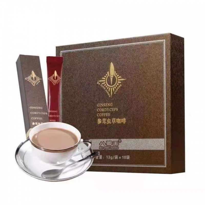 八卿王参茸虫草咖啡八卿王参茸虫草咖啡人参松茸玛咖男成人品10袋装