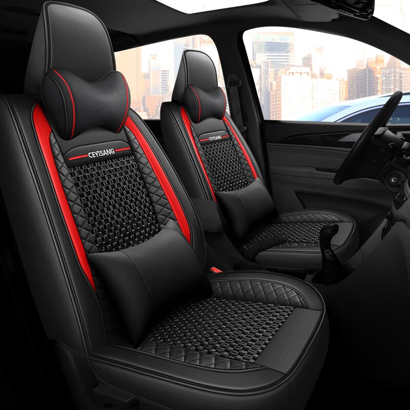 通用五菱荣光v两座宏光s长安之星金杯小海狮t32t52皮质 正副2座豪华版