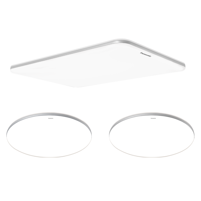松下（Panasonic）客廳燈 LED吸頂燈智能控制松晴全光譜二室一廳套裝燈【包安裝】
