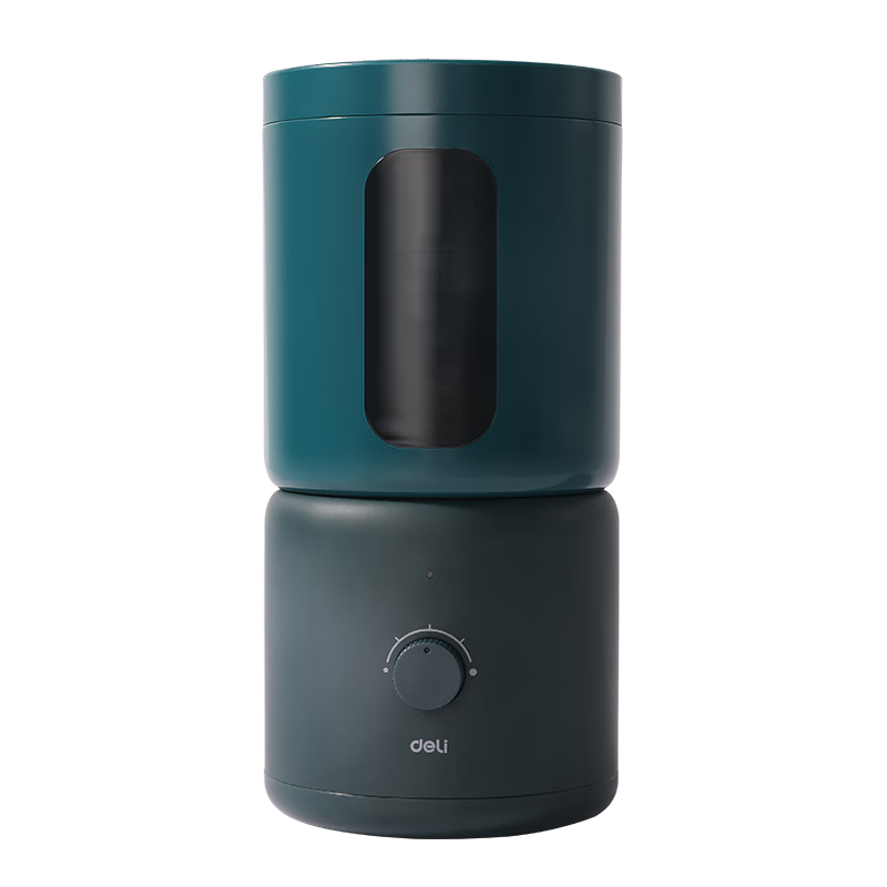 得力（deli）學(xué)生大口徑電動(dòng)削筆器5檔調(diào)節(jié)全自動(dòng)卷筆刀美術(shù)生彩鉛12mm加粗大三角鉛筆轉(zhuǎn)筆刀文具生日禮物藍(lán)