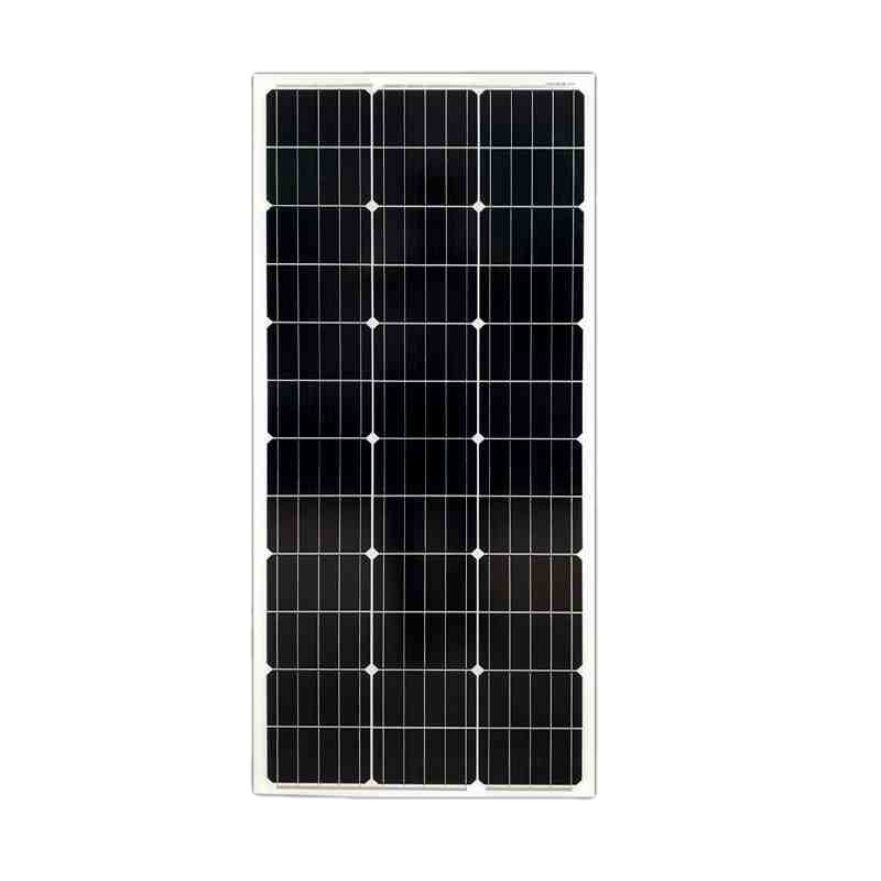 嘉遠月光伏發(fā)電家用 全新單晶硅太陽能板發(fā)電板電池板光伏發(fā)電充電 50W單晶(670*540*25mm) 電壓18V