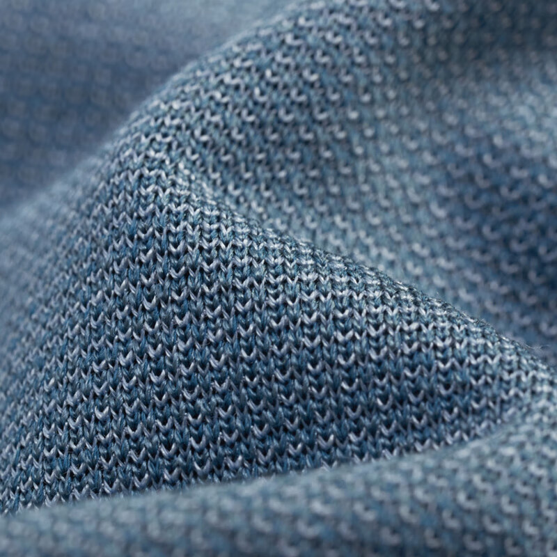 MAYOR男装夏季丝棉混纺面料微弹透气翻领浅绿polo衫 浅绿 S 165/84A