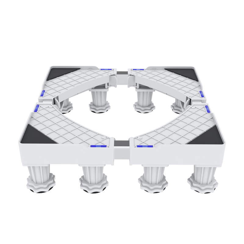 七角板 洗衣机底座全自动滚筒洗衣机支架冰箱底座架垫高洗衣机托架移动架子通用海尔小天鹅西门子美的