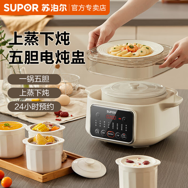 炖汤盅电炖锅隔水炖家用4人用全自动煲汤多功能婴儿宝宝煮粥神器 dz