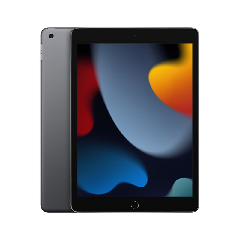 Apple iPad 10.2英寸平板电脑 2021款第9代（64GB WLAN版/A13芯片/MK2K3CH/A）iPad9 深空灰色