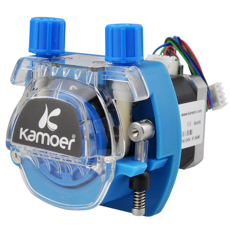 kamoer蠕動(dòng)泵微型12v步進(jìn)電機(jī)水冷水泵 迷你計(jì)量高壓小流量泵小型恒流泵 KCM-B163