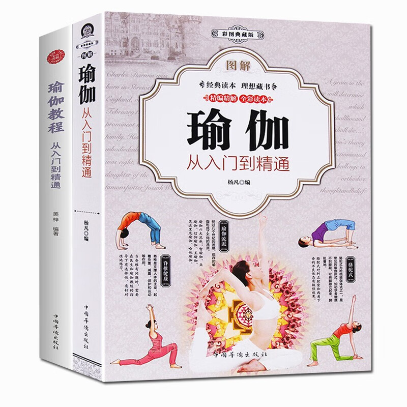 大全图解 瘦身减肥初学者塑身健身瑜伽练习阴瑜伽普拉提教程女性书籍