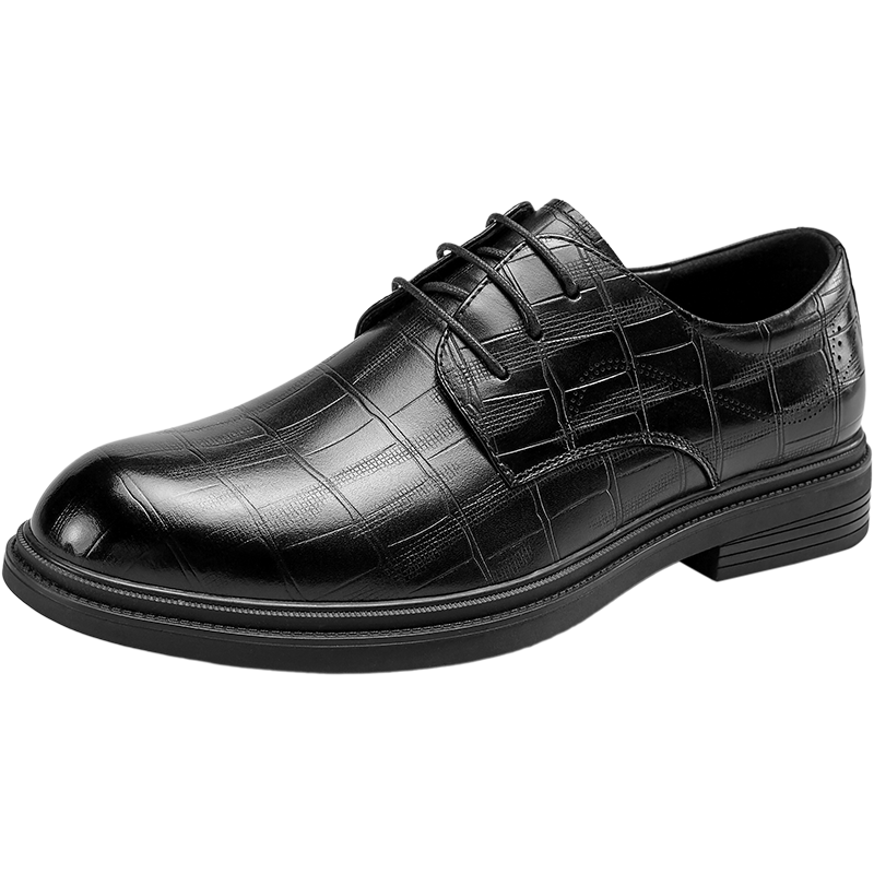 ���ڲ������������Ь ��ʿƤЬ2026�����¿�ţƤ������װƤЬ�еͰ�Ӣ�׵±�Ь ��ɫ 43 199.9Ԫ