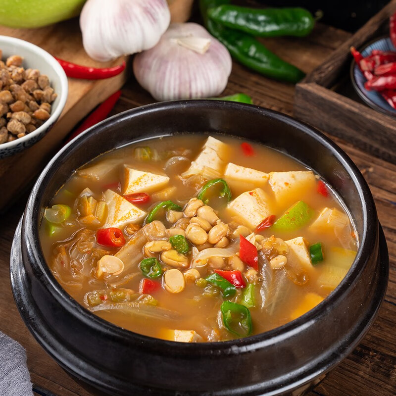 崔奶奶臭豆东北延边朝鲜族臭豆酱农家自然发酵手工臭豆酱酱汤