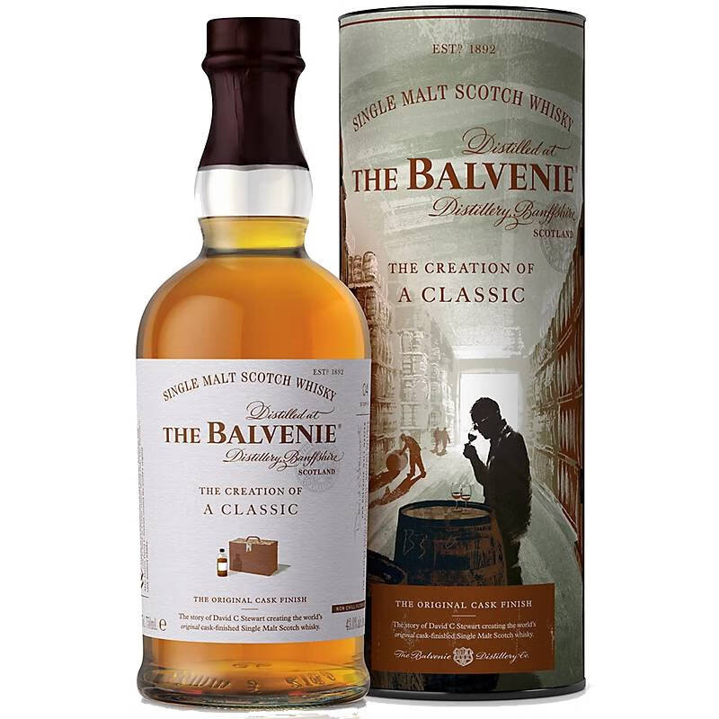 the balvenie 百富 故事系列 创造经典 单一麦芽 苏格兰威士忌 700ml