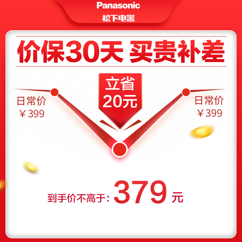 松下（Panasonic）斯里兰卡粉 30L大容量 电烤箱 上下独立控温  立体均匀烘烤 三段下拉门 NU-DM300PXPE