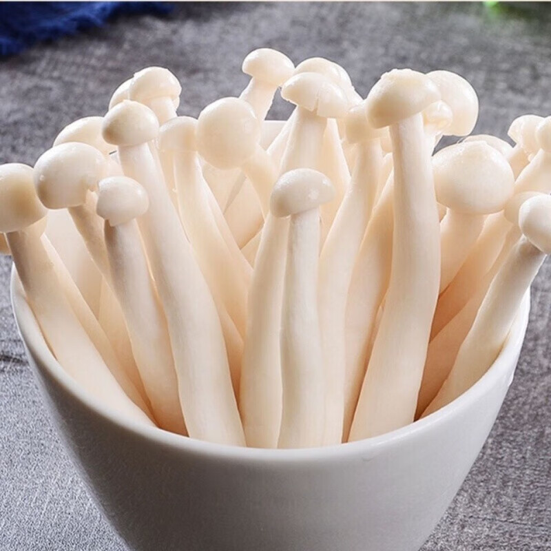 果理新鲜海鲜菇食用菌菇白玉菇3斤装生鲜