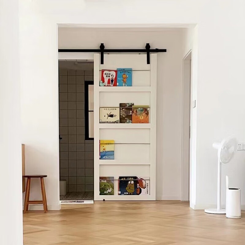 谷仓门隐藏 谷仓门书架门隐形门厨房卫生间厕所门推拉门衣帽间铁门