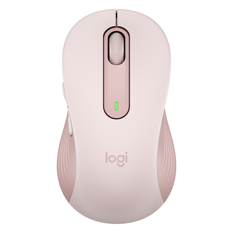 罗技（Logitech） M650鼠标 无线蓝牙鼠标 轻音鼠标 办公鼠标 双模 企业采购 大小手选择 M650-M粉色10043369432439