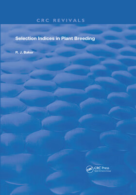 预订 Selection Indices in Plant Breeding