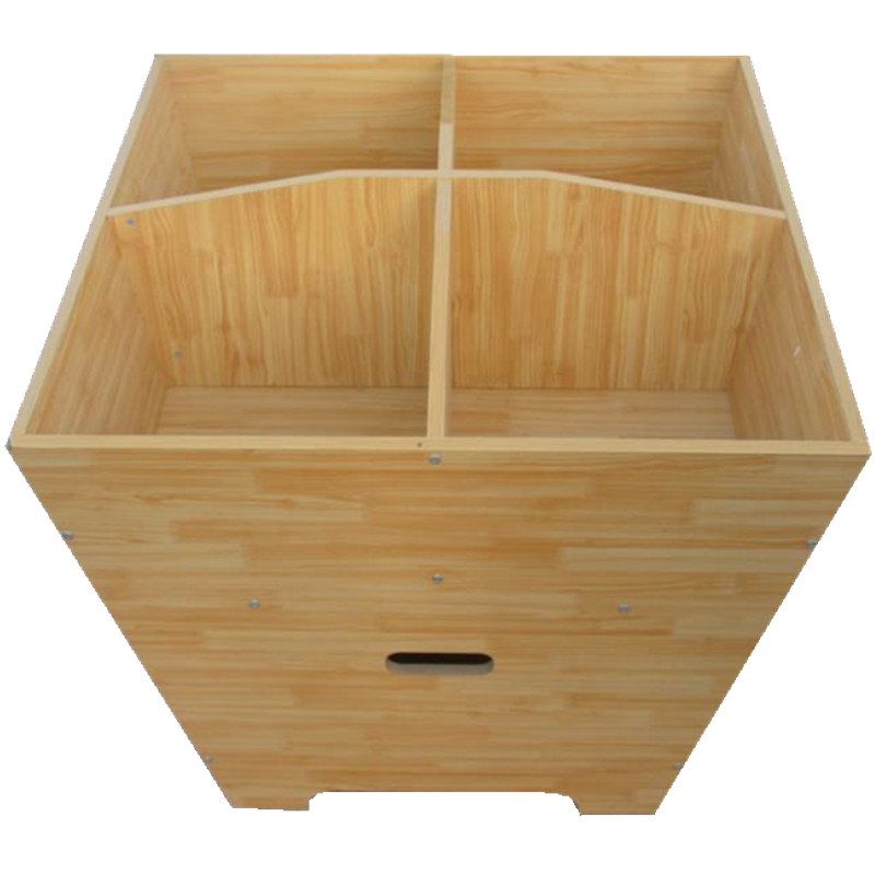 速都干果货架超市仓储架零食散称五谷杂粮木质展示柜便利店糖果冻柜蜜饯柜米面柜药店商店服装店梯形带盖货架 80*80*80-4格【密度板】