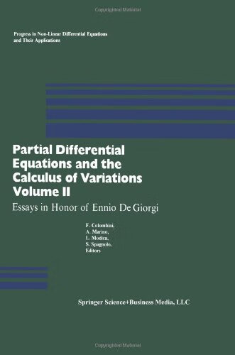 partial differential equations and the calculus of variations