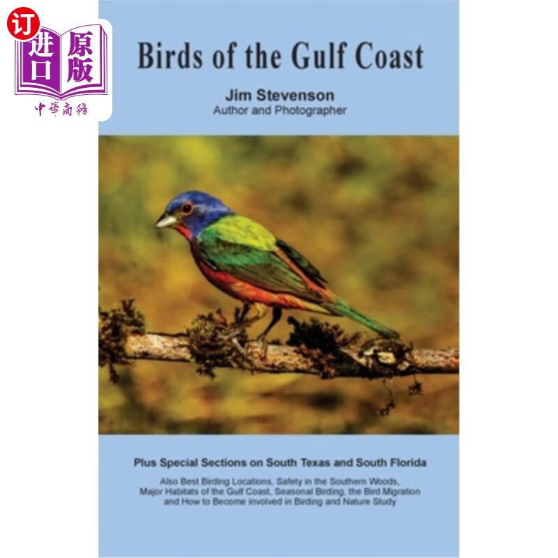 海外直订birds of the gulf coast 墨西哥湾沿岸的鸟类