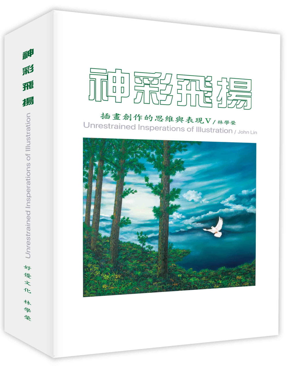 预售 林学荣 神彩飞扬：插画创作的思维与表现V 好优文化