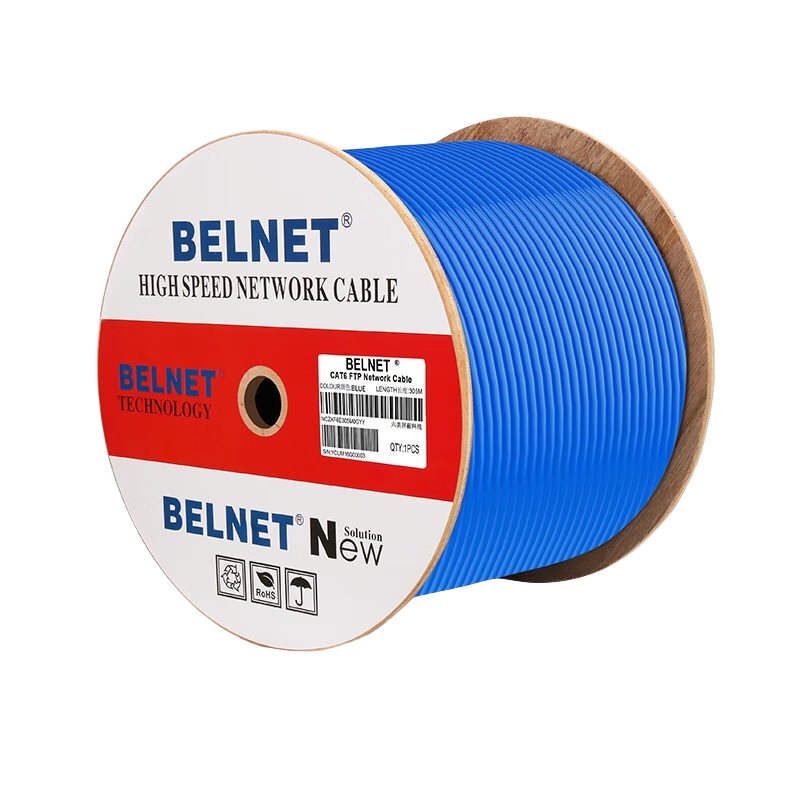 �����ڣ�BELNET�� ��������CAT6ǧ�׸�����������POE��������305�׼Ӵ���о ������������ 305��/��