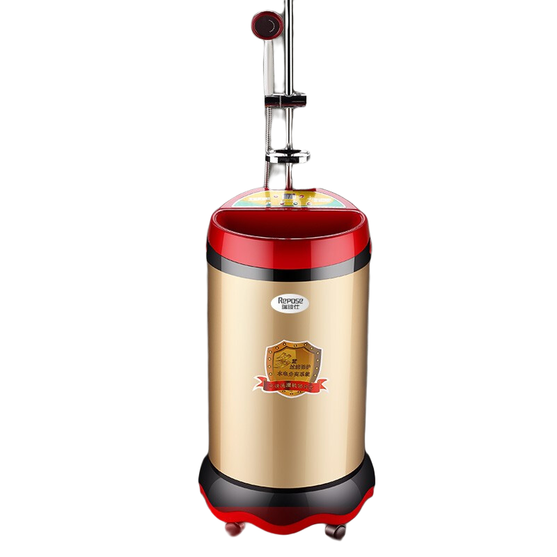 瑞玻仕（REPOSE）移動(dòng)便捷式洗澡機(jī)恒溫電熱水器家用小型儲(chǔ)水淋浴洗澡農(nóng)村出租房智能免安裝可斷電洗浴 130智能升級(jí)款