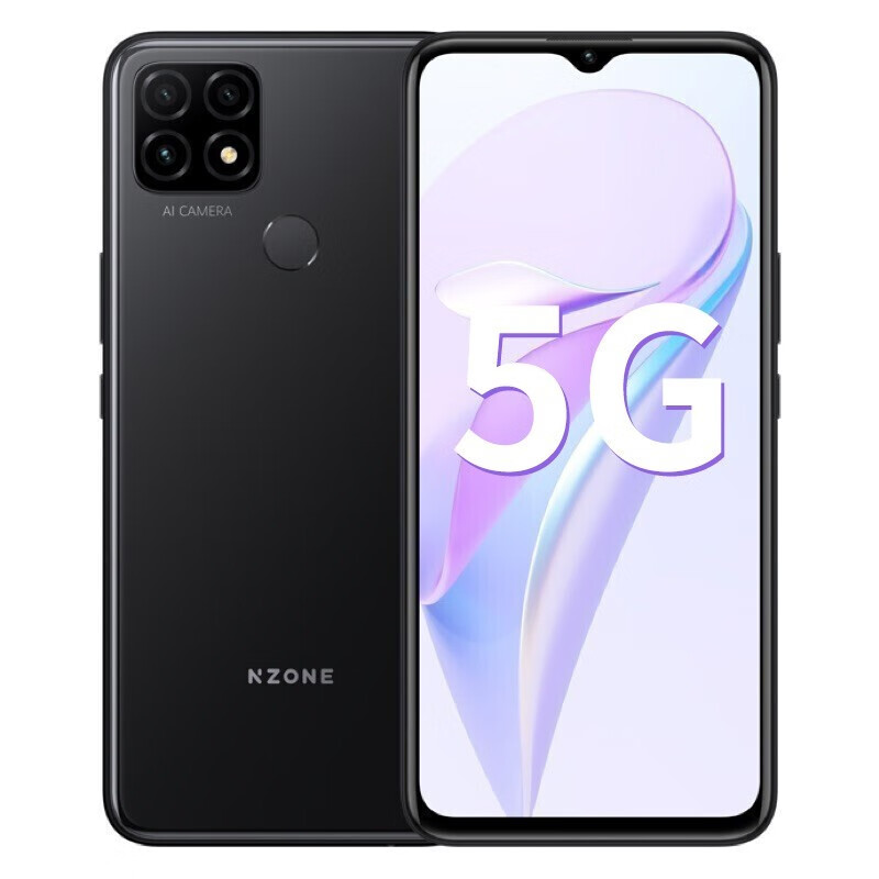 N-ZONE【当天发货】智选Nzone s7 5G华为智选手机 全网通手机 优雅黑 6GB+128GB