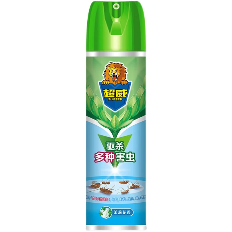【4瓶600ml 】杀虫气雾剂茉莉花香除虫灭虫剂驱虫灭蟑喷雾剂