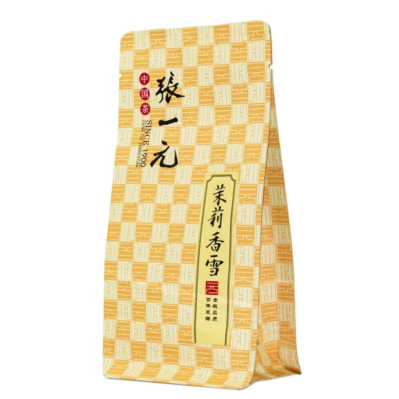 张一元茶叶 花茶花草茶 新茶碎浓香型中国茶春雪茉莉花茶龙豪 茉莉