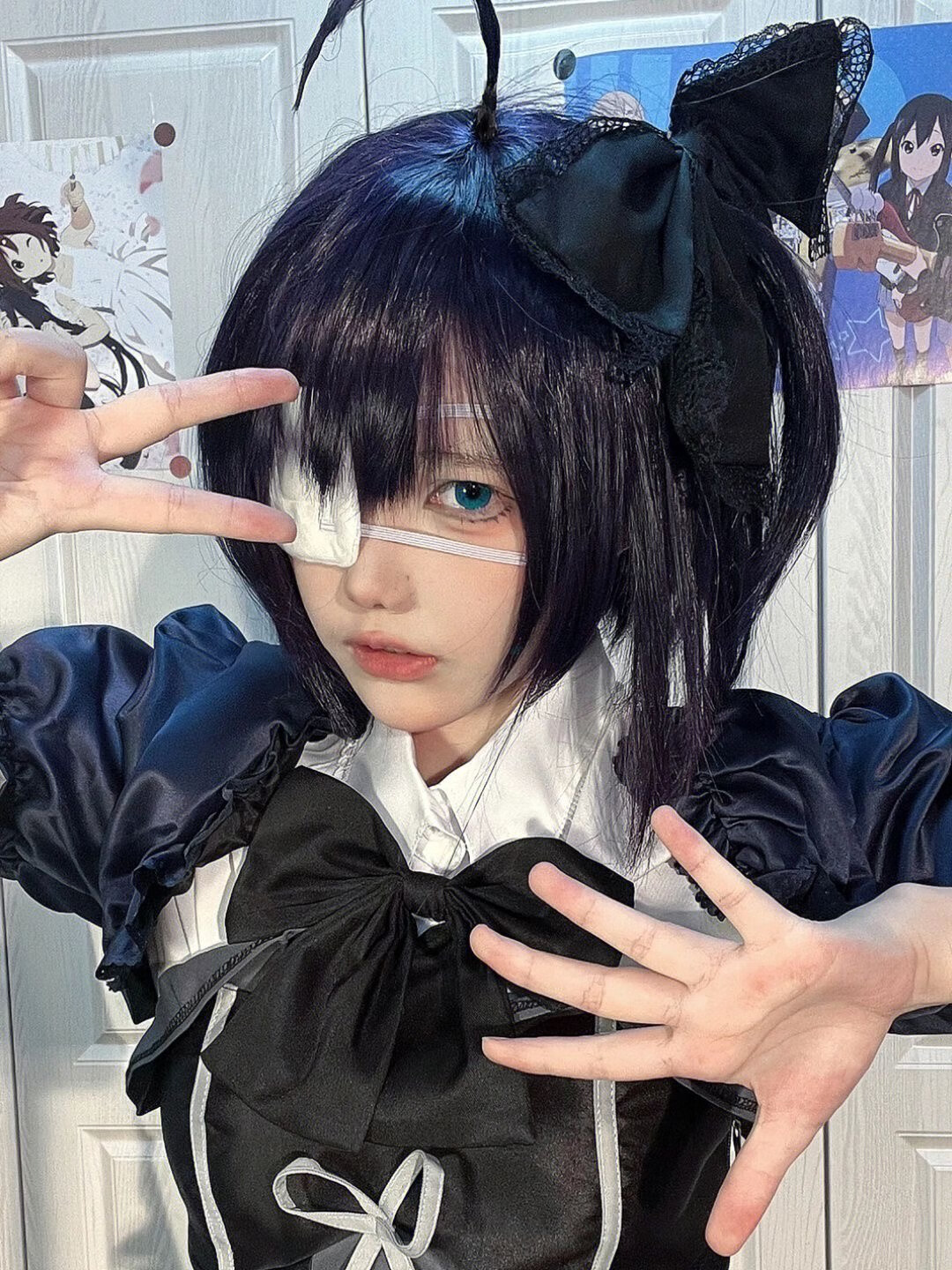 中二病也要谈恋爱动漫眼罩单独cos独眼眼罩可爱超萌高颜值 中二病眼罩