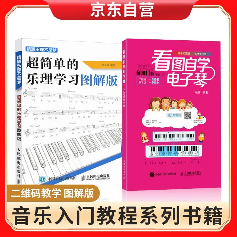 精通乐理不是梦——超简单的乐理学习图解版+看图自学电子琴(二维码教学版)
