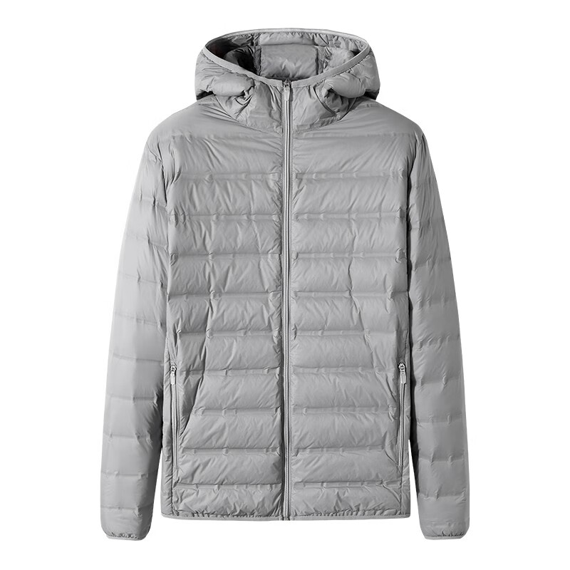 战枫特大码羽绒服男轻薄羽绒外套短款加肥加大胖子肥佬衣服300斤外套 黑色5501 L建议90-110斤