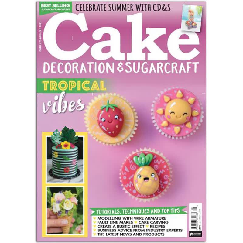【单期可选】Cake Decoration&Sugarcraft 美国蛋糕制作 2018/19/20 2021年8月刊