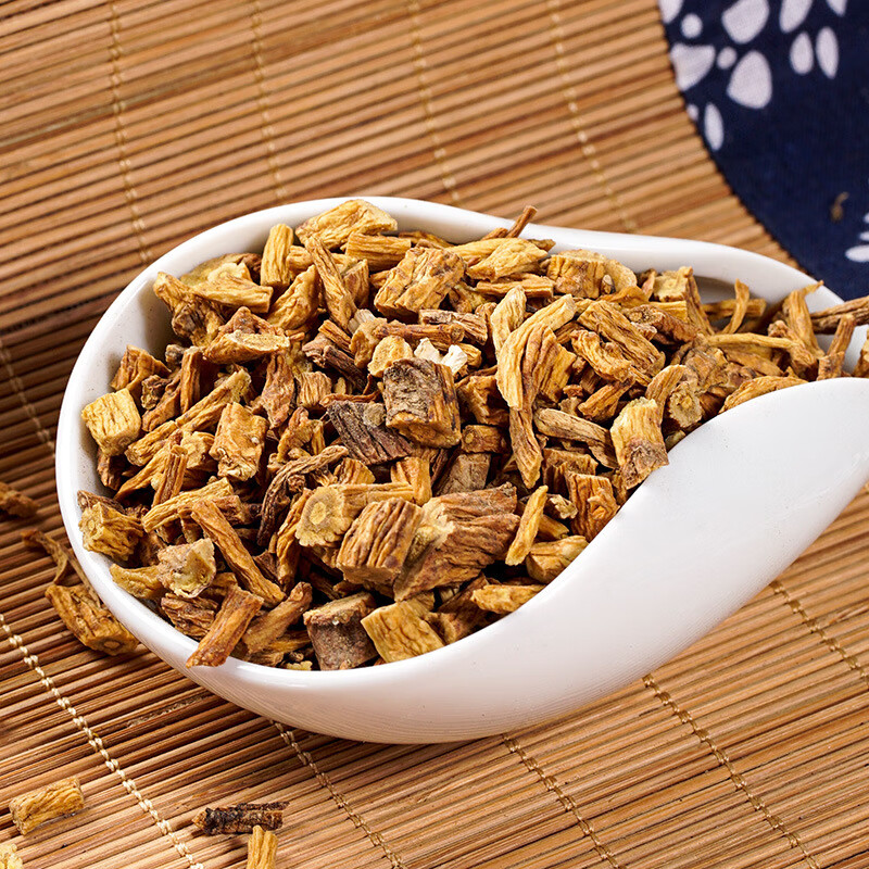 秦艽中药材500克干货无硫熏白僵蚕秦艽中草药磨粉 250克