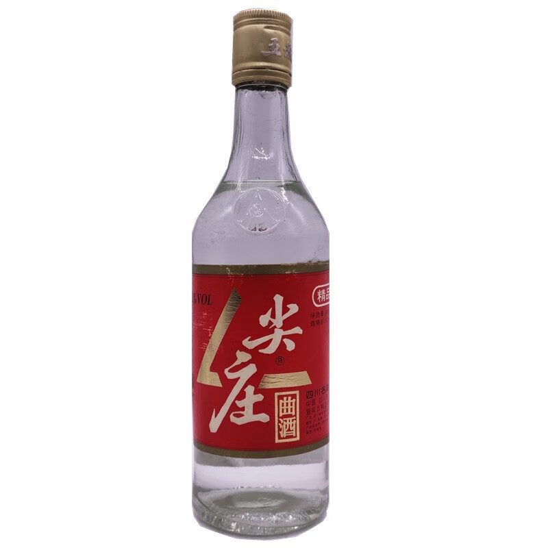 五粮液五粮液尖庄曲酒1999年52度475ml*单瓶浓香型高度白酒陈年收藏