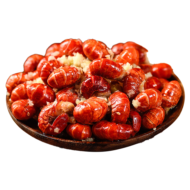 賣(mài)魚(yú)七郎 特大鮮凍特級龍蝦尾500g麻辣小龍蝦海鮮水產(chǎn)蝦球固形物含量≥75% 無(wú)冰一級蝦尾【約120粒/斤】4斤 特級龍蝦尾