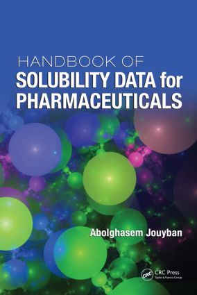 预订 handbook of solubility data for pharmaceuticals