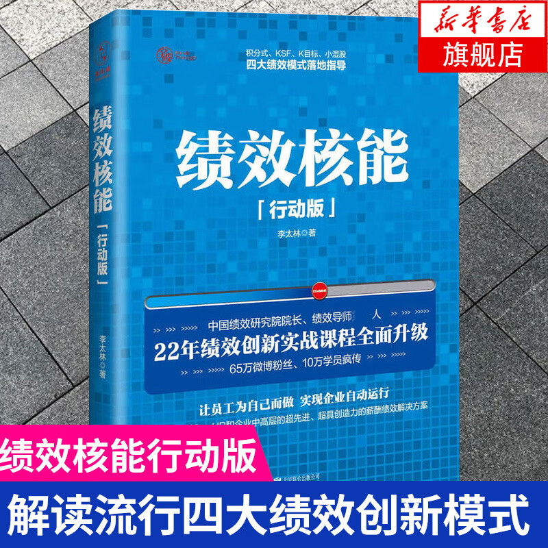 绩效核能(行动版)(精) 李太林101全绩效KSF 积分式K目标 人力资源行政HR人事考核与薪酬管理