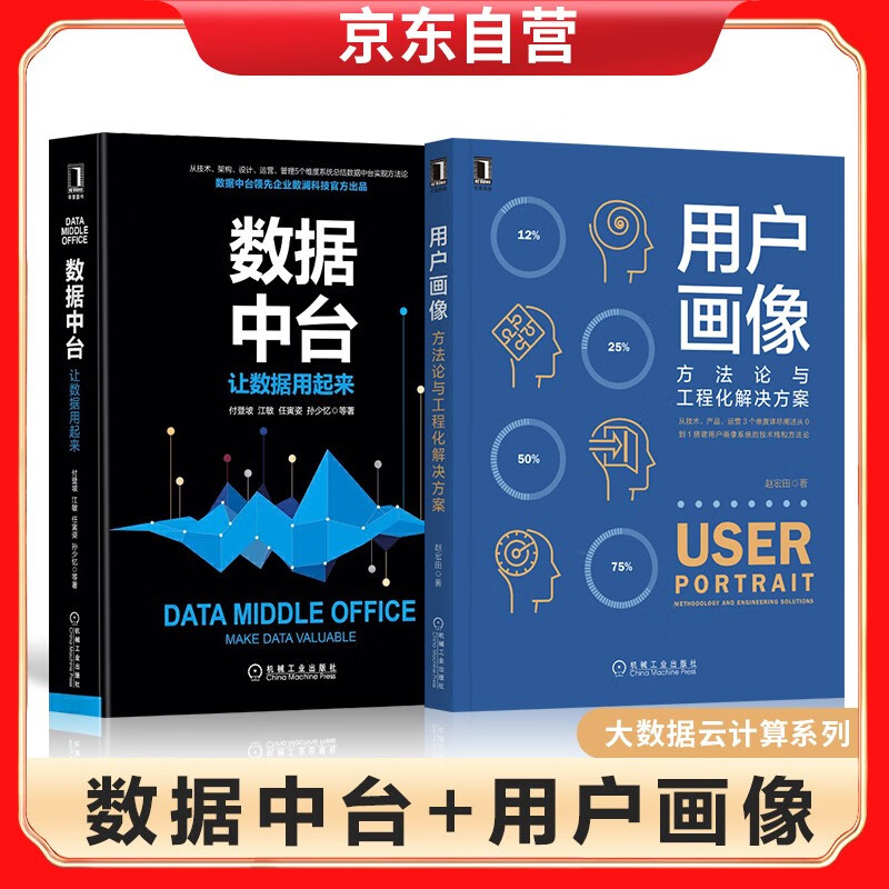 数据中台：让数据用起来+用户画像：方法论与工程化解决方案详情图