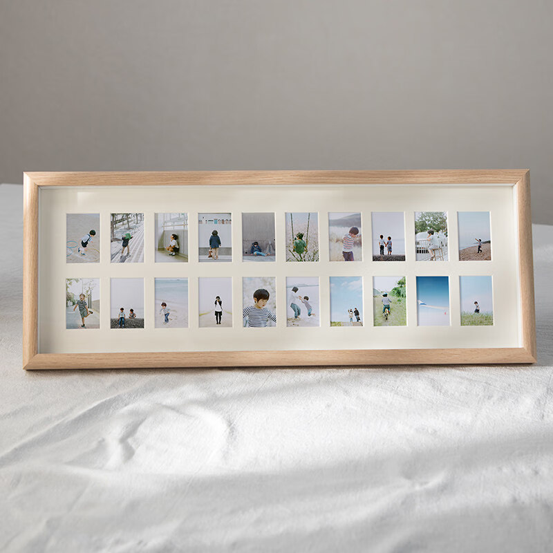 2021新款照片冲印加相框  简约创意相框摆台加洗照片四连组合相架情侣